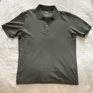 Uniqlo Men's AIRism Cotton Pique Polo Shirt
